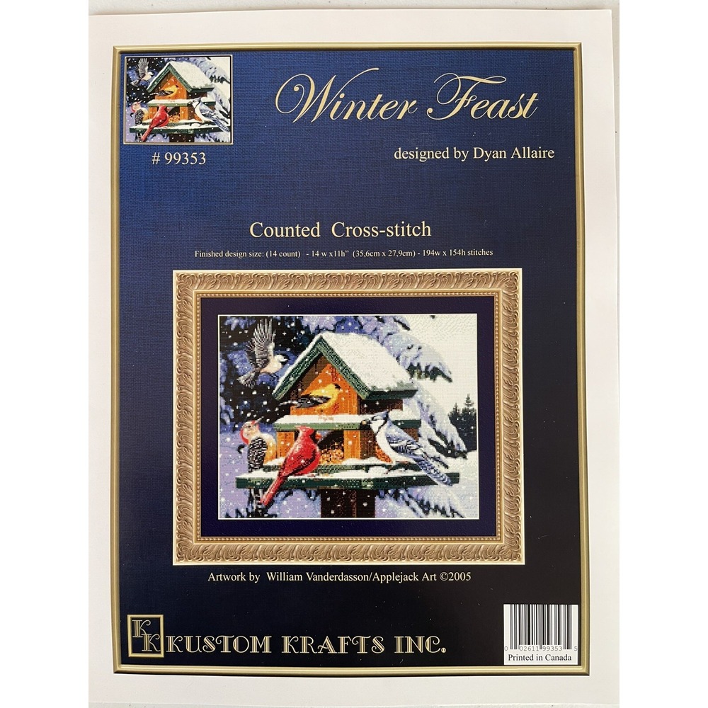 Winter Feast by Kustom‎ Krafts cross stitch pattern